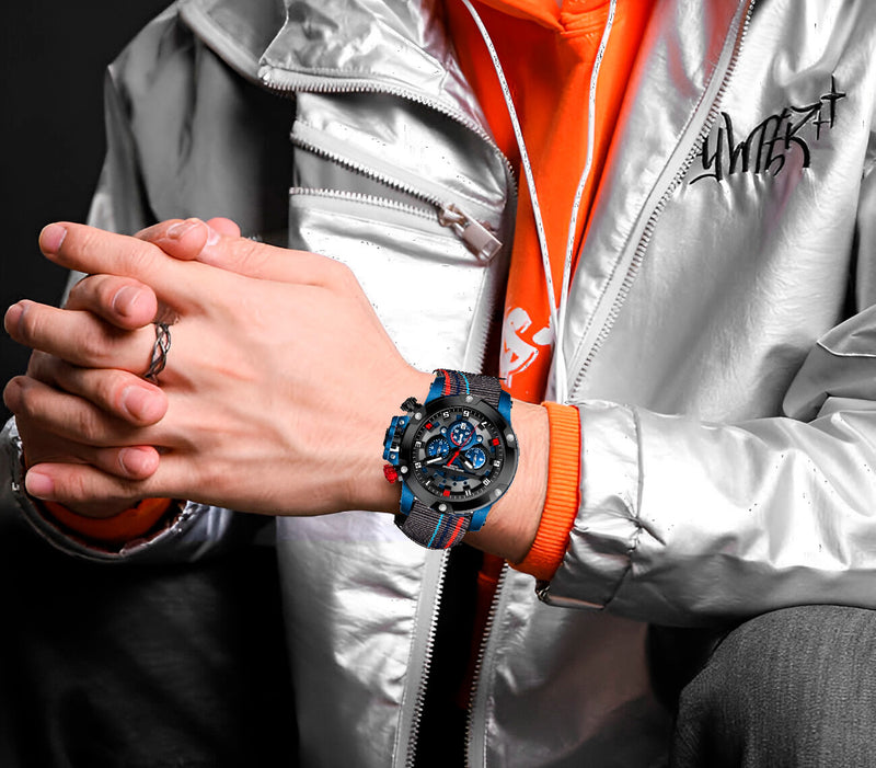Reloj G-force H4053g Cronografo Funciona