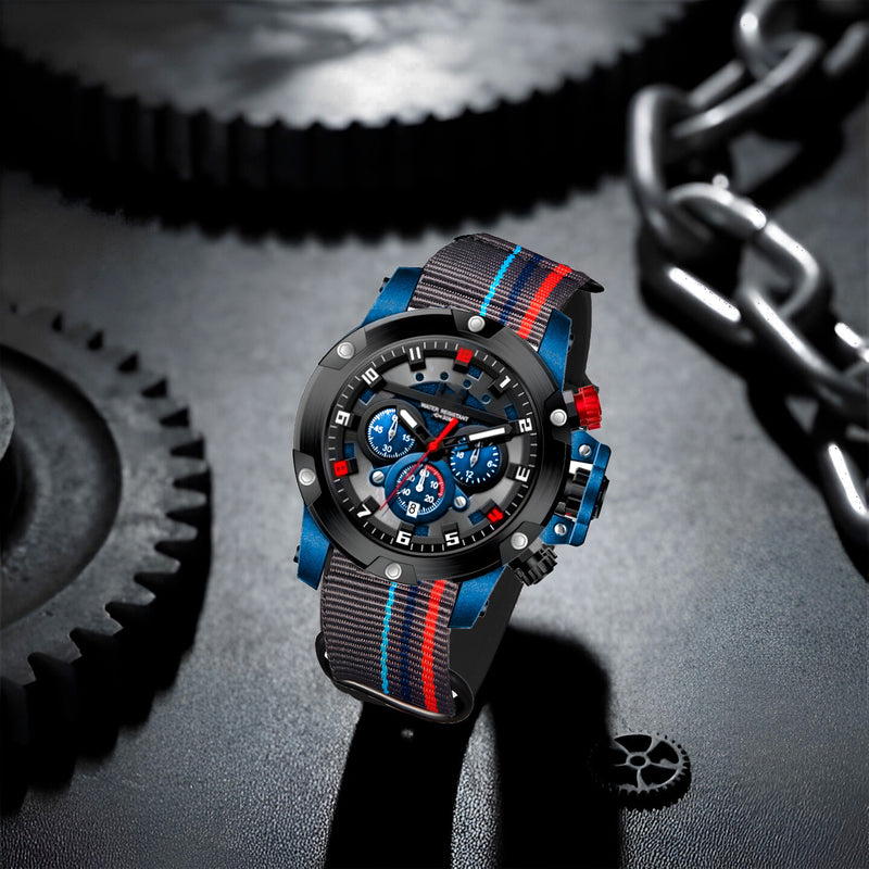 Reloj G-force H4053g Cronografo Funciona