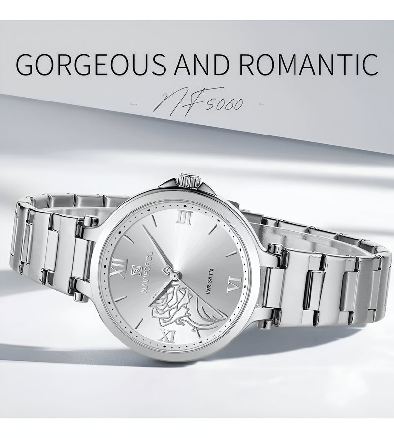 Reloj Naviforce Casual Nf5060 Mujer Flor